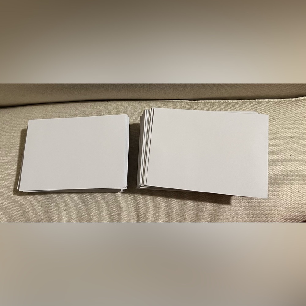Small White Envelopes Lot - 5” Width and 3.5” Height - 131 pieces